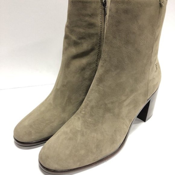 Frye Women’s Julia Boot Dark Taupe Suede Size 9.5M - Picture 4 of 7